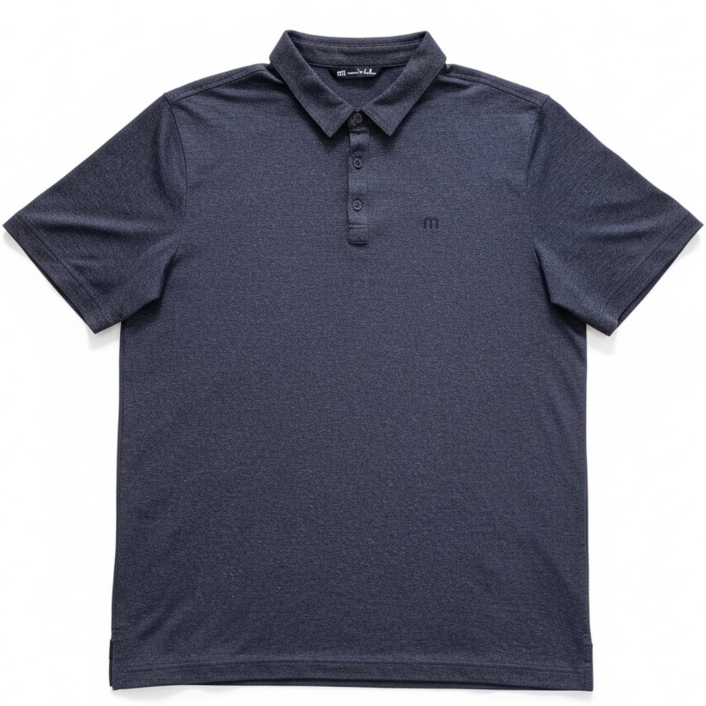 Travis Matthew Men’s Polo Shirt XL Charcoal Gray Performance Golf Casual